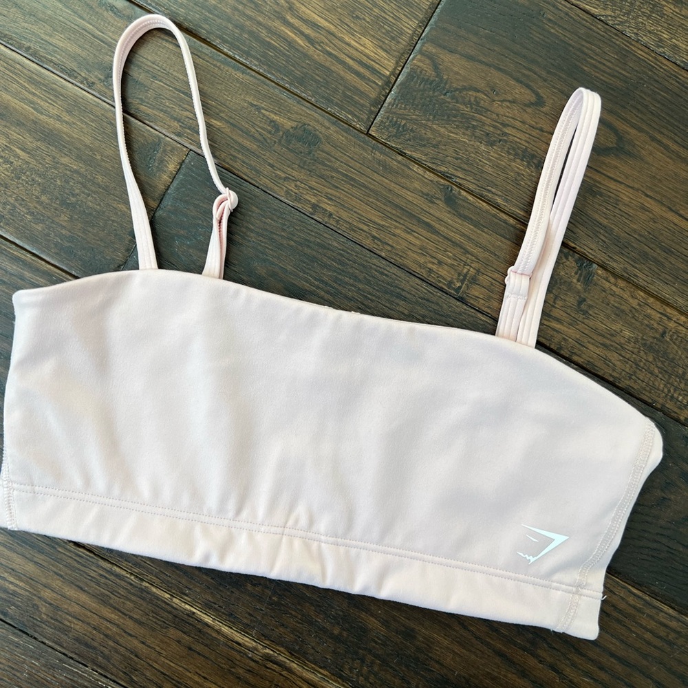 Gymshark Bandeau Sports Bra - Misty Pink